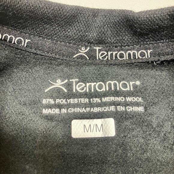 Terramar Thermawool Base Layer Long Sleeve Shirt Black Men's Size M - Picture 4 of 9